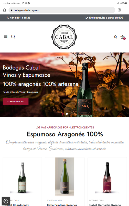 bodegascabalarcega.es